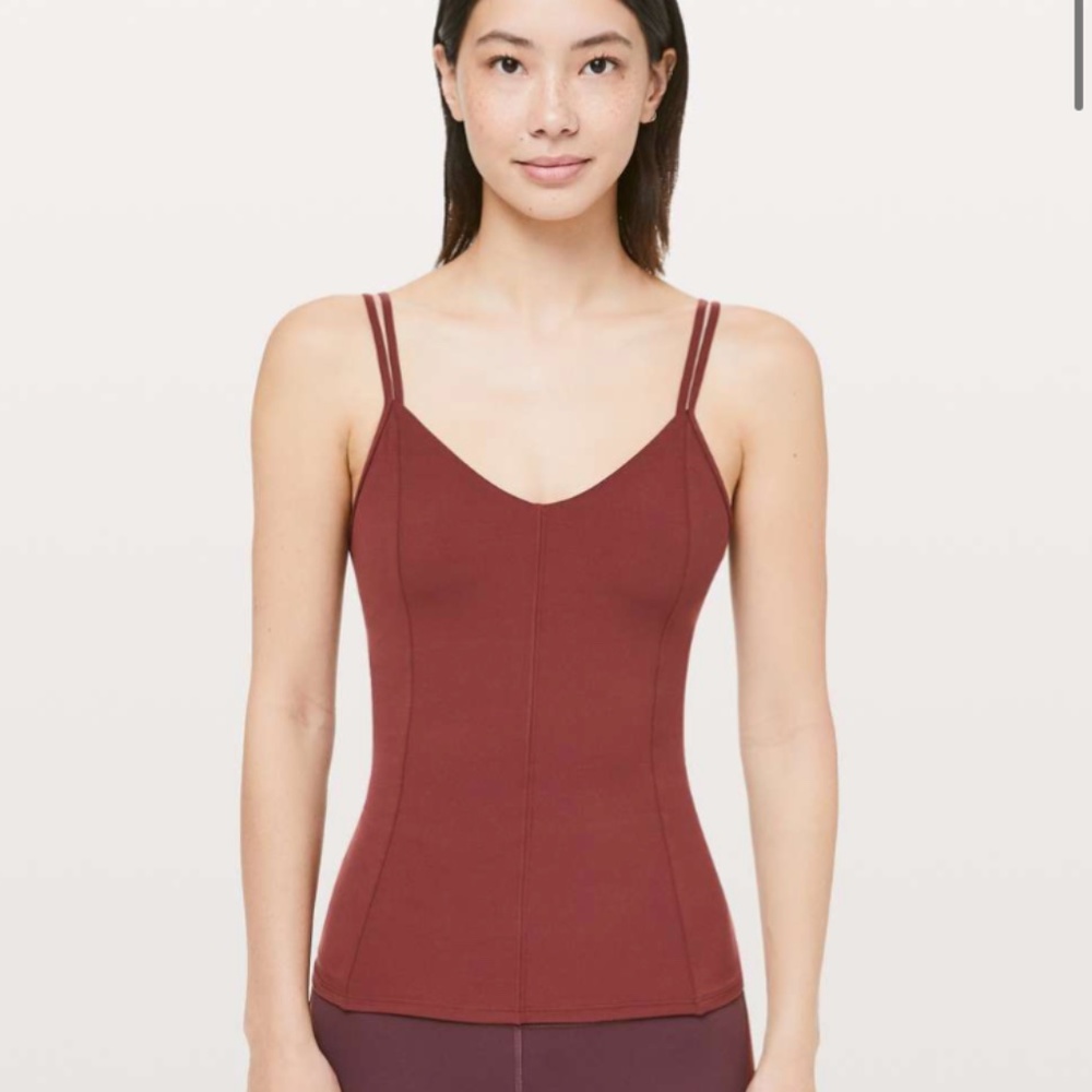 Lululemon Hugged & Held Tank Workout Activewear Top in Savannah Size 10